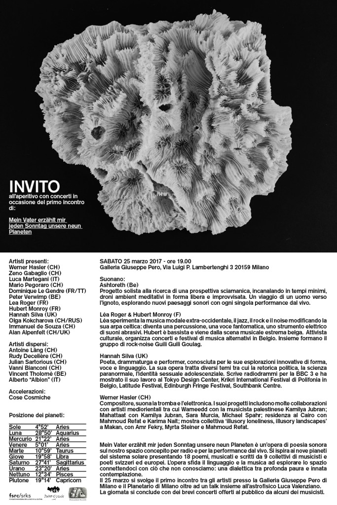 1st planetary meeting INVITO - ITA