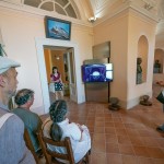 Osservatorio Vesuviano Video proiezione Vavilon di Riccardo Arena
